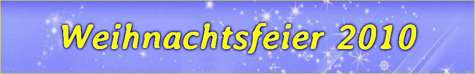 Weihnachtsfeier 2010